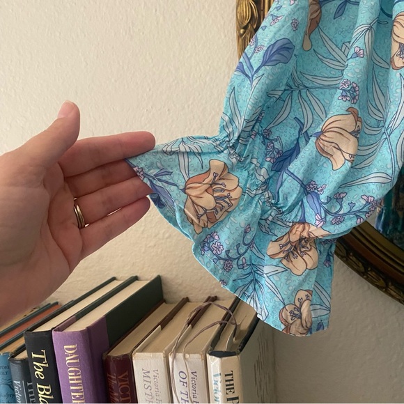 UIMLK Amazon Brand Floral Midi Dress Nap Dress Size XL - Picture 4 of 7